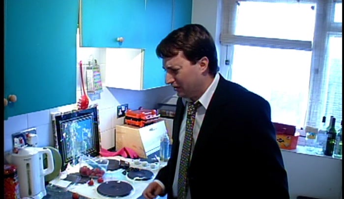 OH, NO, YOU HAVEN'T, HAVE YOU? YOU HAVEN'T BEEN SEXING IT UP IN HERE WITH MY YOGURT? 