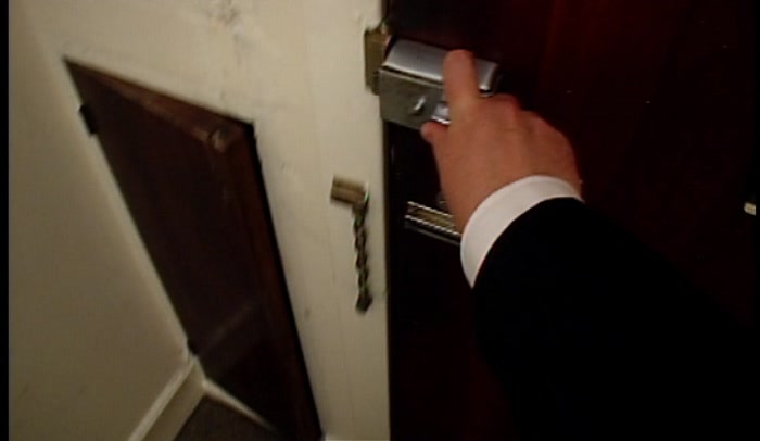 'THERE'S NOTHING EROTIC ABOUT A HALL, IS THERE? '  