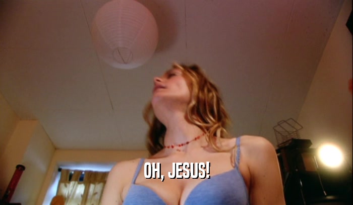 OH, JESUS!  