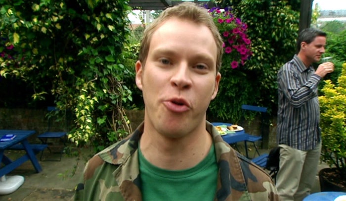WOULDN'T YOU LIKE TO KNOW, YOU BIG PRICK! SO WHAT ARE YOU DOING? 