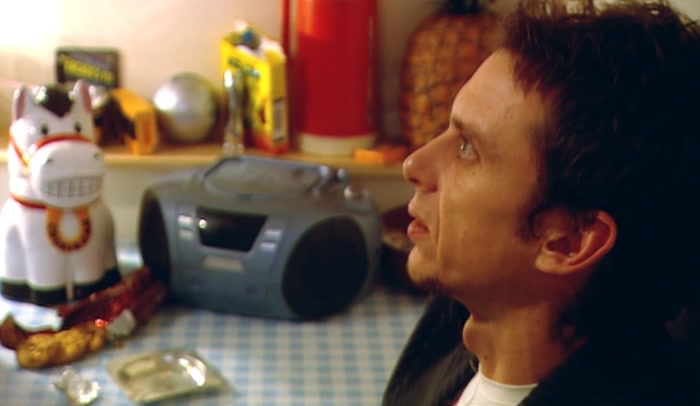 'BETTER NOT DISTURB HIM, HE MIGHT ATTACK ME AND BE SICK. EUGH' 