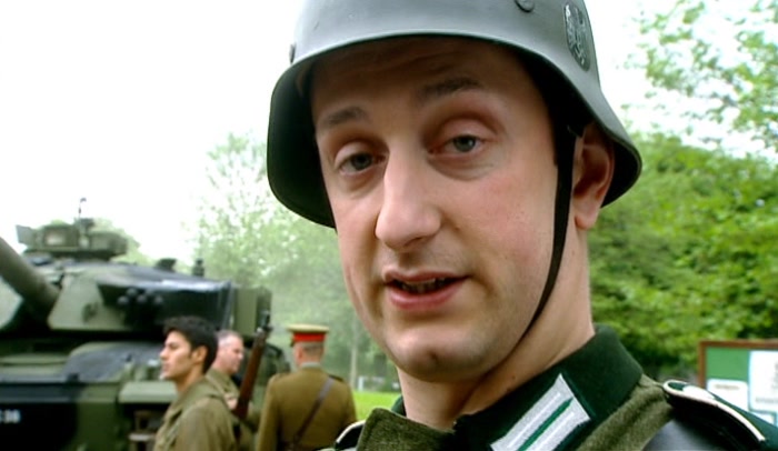 OH! ER, YES, YES, RIGHT. YES. THE FATHERLAND NEEDS THE FUHRER. 
