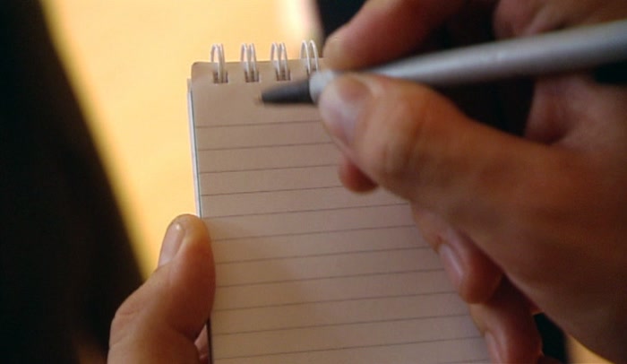 'WHAT SHALL I WRITE? CAN'T JUST PUT 