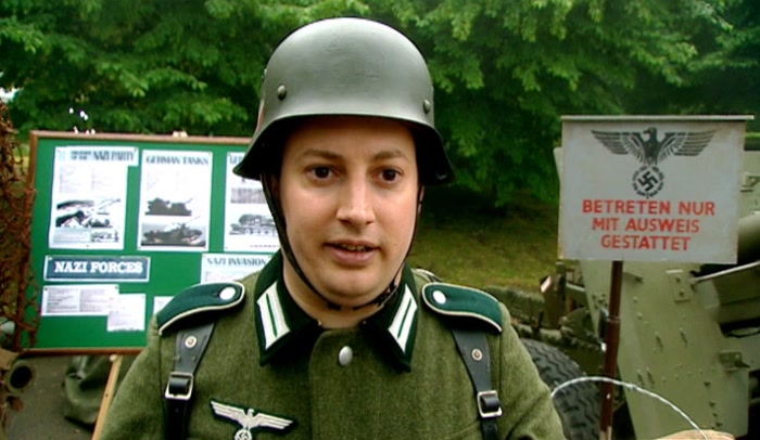 OH! ER, YES, YES, RIGHT. YES. THE FATHERLAND NEEDS THE FUHRER. 