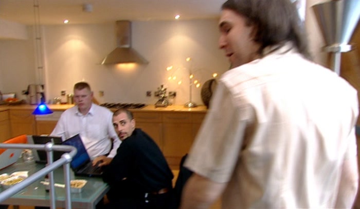 THESE ARE MY GUYS. THEY HAD TO PULL A LATEY, SO I INVITED THEM ROUND. I'VE GOT A FRIDGE FULL OF BEERS. 