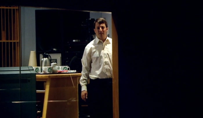 'I'M SAFE. IN MY CUBICLE, I'M SAFE.'  