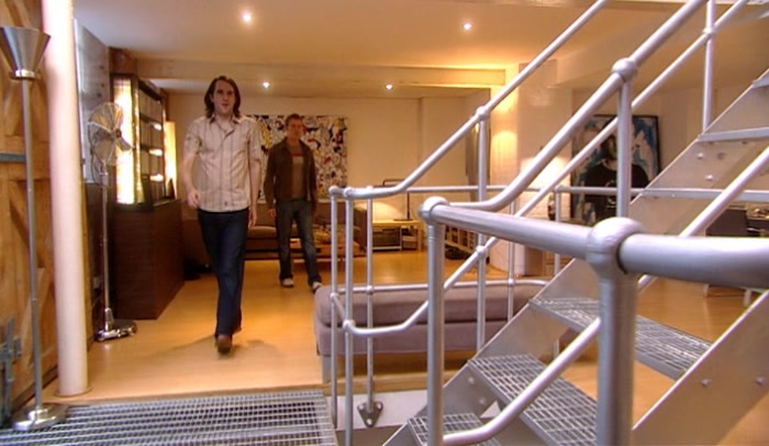 THESE ARE MY GUYS. THEY HAD TO PULL A LATEY, SO I INVITED THEM ROUND. I'VE GOT A FRIDGE FULL OF BEERS. 