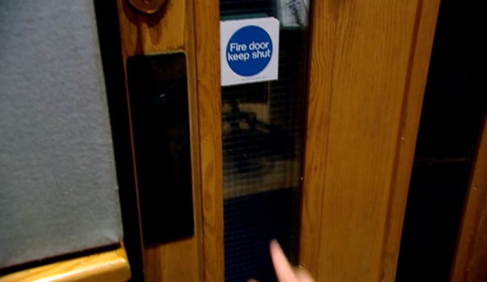 'I'M SAFE. IN MY CUBICLE, I'M SAFE.'  