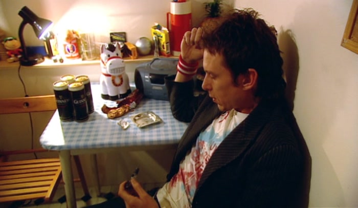'BETTER NOT DISTURB HIM, HE MIGHT ATTACK ME AND BE SICK. EUGH' 