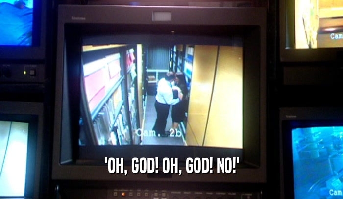 'OH, GOD! OH, GOD! NO!'  