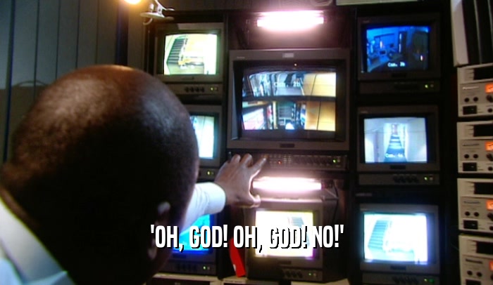 'OH, GOD! OH, GOD! NO!'  