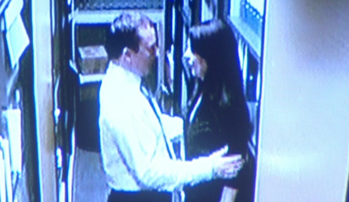 SEE? THAT! THAT'S THE PUSH! SHE CAN'T GET AWAY. HE'S SOME SORT OF ANIMAL. 