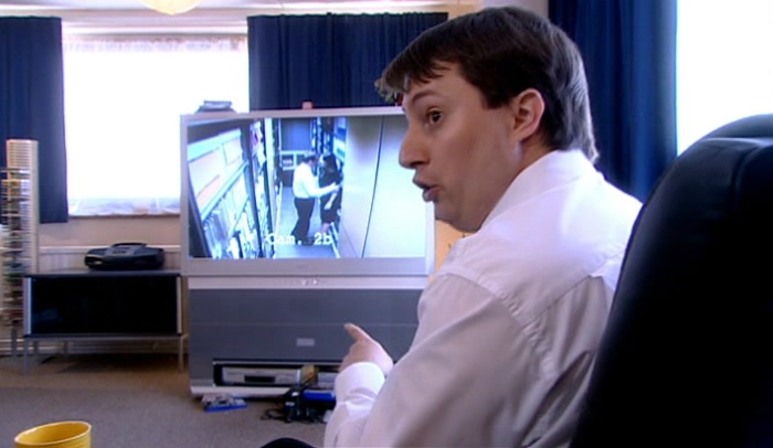 SEE? THAT! THAT'S THE PUSH! SHE CAN'T GET AWAY. HE'S SOME SORT OF ANIMAL. 
