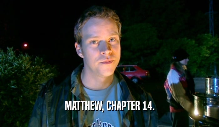 MATTHEW, CHAPTER 14.  
