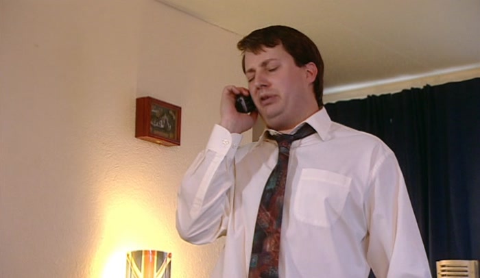 YEAH, NO, REALLY, I'M... I'M FINE. LISTEN, I'VE GOT TO GO. 