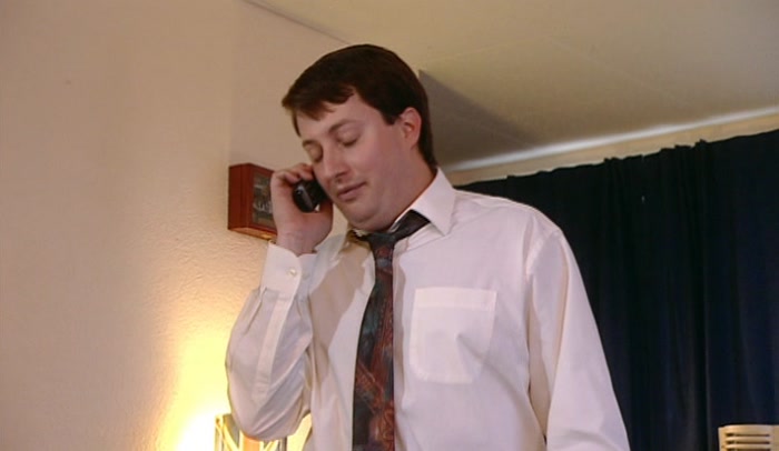 YEAH, NO, REALLY, I'M... I'M FINE. LISTEN, I'VE GOT TO GO. 