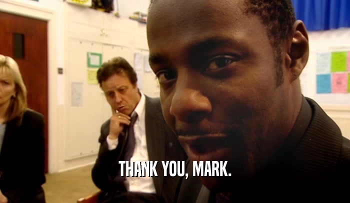 THANK YOU, MARK.  