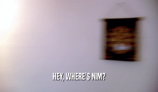 HEY, WHERE'S NIM?  