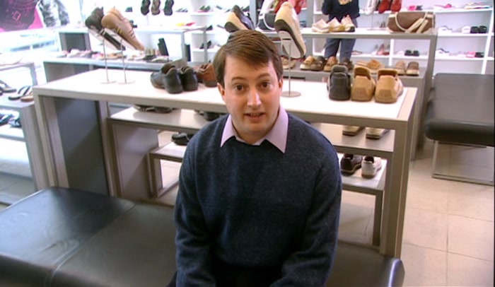 I WAS THINKING BLACK, SIZE EIGHT. BUT BROAD. I HAVE A BROAD FOOT. 