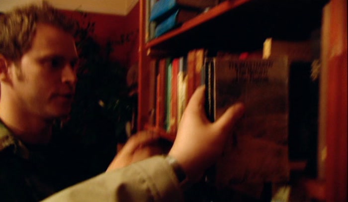 JEREMY, DON'T MANHANDLE THE BOOKS!  