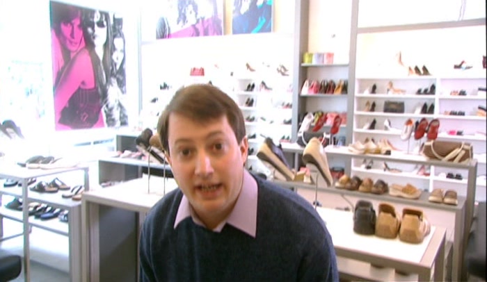 OH. YEAH. THANKS. I'M AFTER SOME SHOES. 