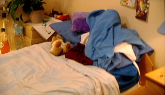 I JUST MADE THE MOVE, WHICH WENT BRILLIANTLY. NOW WE'RE PROBABLY GONNA GO TO BED. 