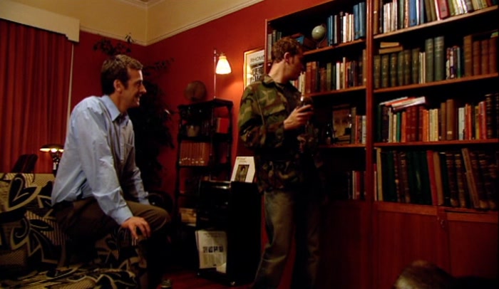 YEAH? WELL, LET'S HAVE A LOOK AT SOME OF THESE BOOKS, SEE HOW REALLY GREAT THEY ARE. 