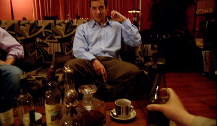 'STILL, IF I DRINK IT ALL, NO-ONE NEED KNOW.'  