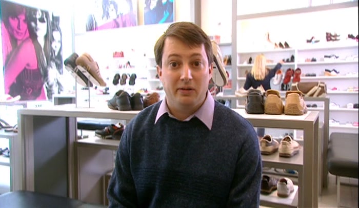 I WAS THINKING BLACK, SIZE EIGHT. BUT BROAD. I HAVE A BROAD FOOT. 
