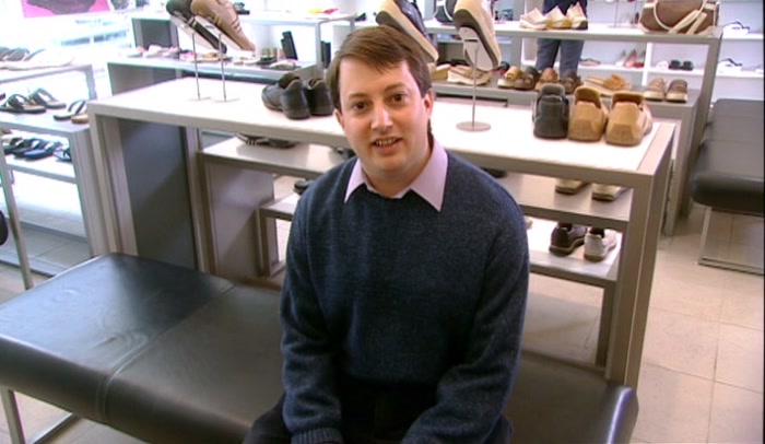 I WAS THINKING BLACK, SIZE EIGHT. BUT BROAD. I HAVE A BROAD FOOT. 