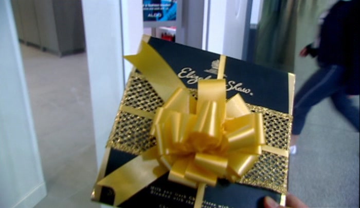 'IT'S COOL. I'M NOT A STALKER. I THANK SHOP GIRLS WITH CHOCOLATES. 