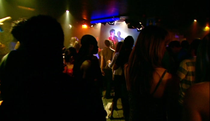 I NEED TO GET TO THE STAGE. I'M IN THE... BAND.  