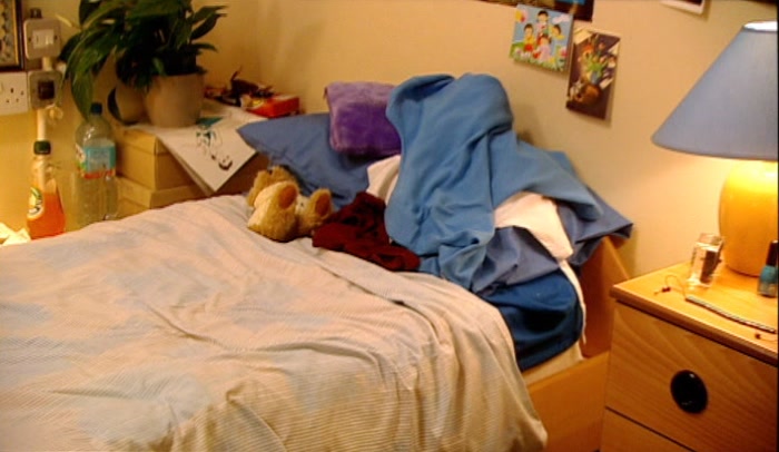 I JUST MADE THE MOVE, WHICH WENT BRILLIANTLY. NOW WE'RE PROBABLY GONNA GO TO BED. 
