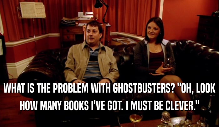 WHAT IS THE PROBLEM WITH GHOSTBUSTERS? 