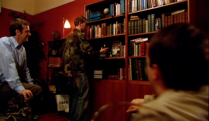 YEAH? WELL, LET'S HAVE A LOOK AT SOME OF THESE BOOKS, SEE HOW REALLY GREAT THEY ARE. 
