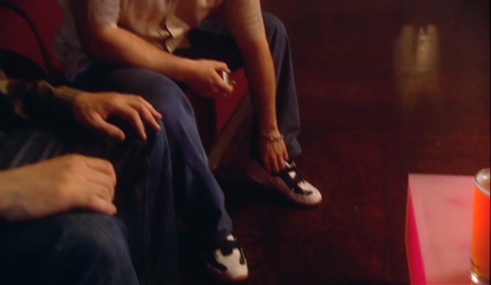 I GOT A PAIR. THE STRAPS GO ALL THE WAY UP, LIKE A ROMAN SANDAL. 