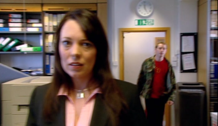 JEREMY, YOU CAN'T JUST POP IN COS YOU'RE BORED. I'LL BE HOME IN AN HOUR. 