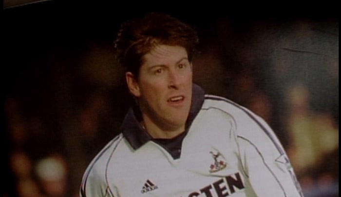 'MAN CHAT TOPICS: FOOTBALLER DARREN ANDERTON. FIGURE OF RIDICULE DUE TO REPEATED INJURIES. 
