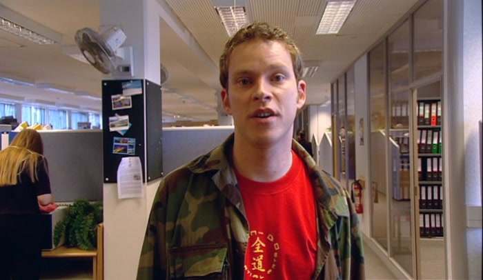 NO, HE ASKED IF I FANCIED GOING KICKBOXING AND I THOUGHT, WHY NOT? 