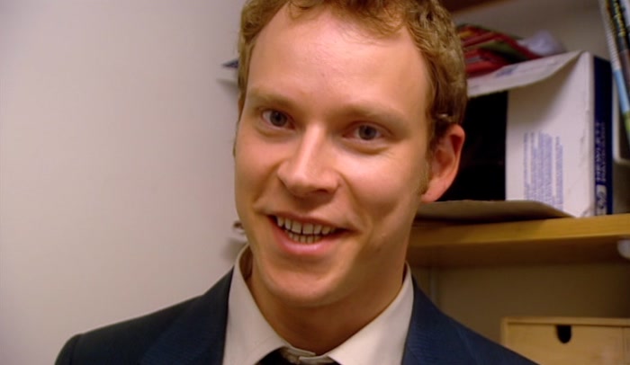 YEAH. HE IS A BIT LIKE A GHERKIN.  