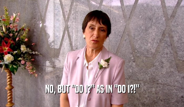 NO, BUT 