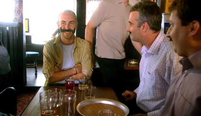 - MATE, AREN'T YOU GONNA SLAM? - I DON'T DRINK, IT'S A BUDDHIST THING. 