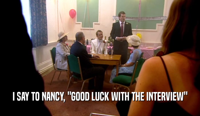 I SAY TO NANCY, 