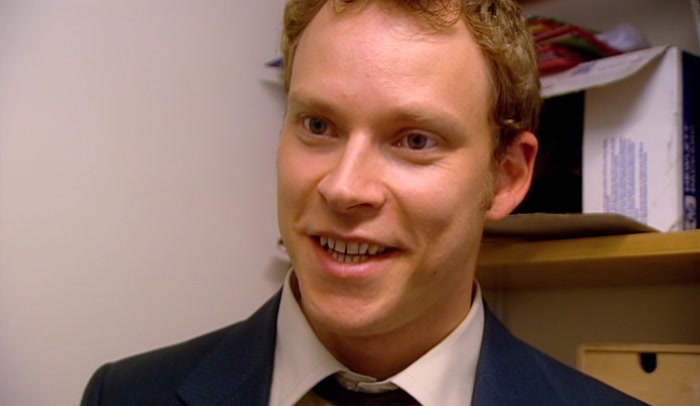 YEAH. HE IS A BIT LIKE A GHERKIN.  