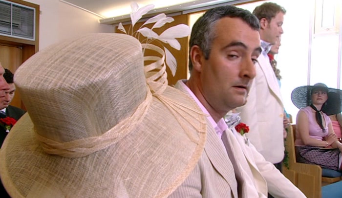 - SHE LOOKS LOVELY, DOESN'T SHE? - YEAH. 