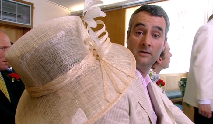 - SHE LOOKS LOVELY, DOESN'T SHE? - YEAH. 