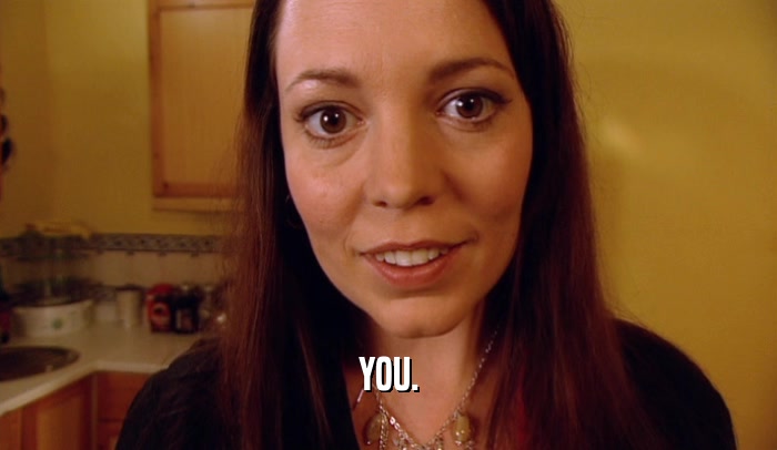 YOU.  