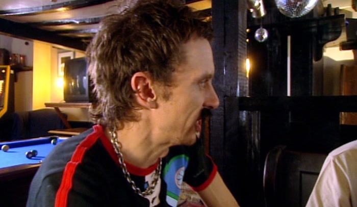 OH, YEAH. JEZ, LISTEN... OI, OI, TEQUILA SLAMMERS! 
