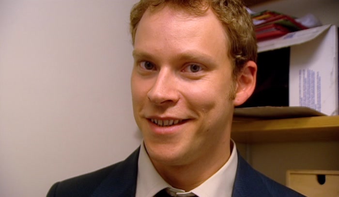 YEAH. HE IS A BIT LIKE A GHERKIN.  