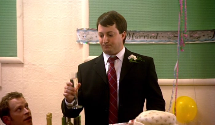AND RAISING OUR GLASSES... TO TRUE LOVE.  